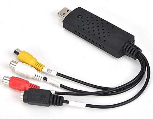 VHS to Digital Converter USB 2.0 Video Audio Capture Card Box VCR DVD TV To Digital Adapter