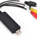 VHS to Digital Converter USB 2.0 Video Audio Capture Card Box VCR DVD TV To Digital Adapter