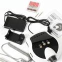 45000RPM Electric Nail Drill Machine Professional Nail Polishing Machine With Pedicure Foot Pedal Nail Sander Drill Milling Tool
