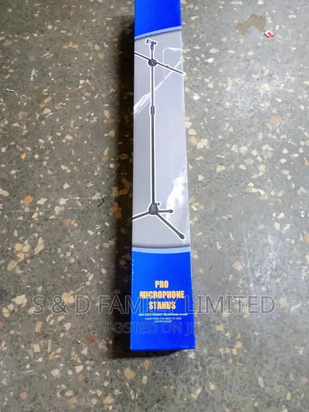 Adjustable Studio Microphone Floor Stand – Compatible with BM 800 & More