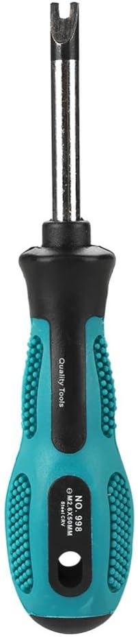 Screwdriver Set 4 Pcs Type U, Chrome-Vanadium Steel, Pp Non-Slip Handle, Magnetic Screwdrivers Screwdrivers with U Tip Spanner Type 50mm