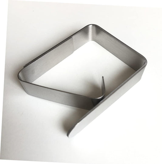 DECHOUS 5pcs Stainless Steel Tablecloth Clips Tablecloth Cover Clamps for Spill Prevention Dining Table Cover Hold Down Hotel Banquet Home Kitchen