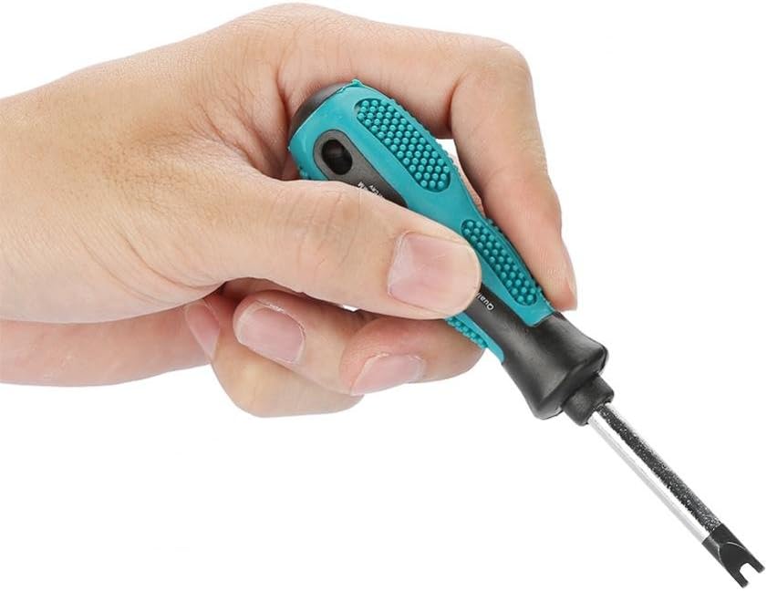 Screwdriver Set 4 Pcs Type U, Chrome-Vanadium Steel, Pp Non-Slip Handle, Magnetic Screwdrivers Screwdrivers with U Tip Spanner Type 50mm