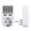 EU Plug 220V Digital LCD Power Meter Wattmeter Socket Energy Meter Kwh Voltage Current Frequency Electricity Monitor