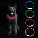 LED Dog Collar Keep Your Dog Safe: Rechargeable LED Collar for Nighttime Adventures,Enhance Visibility with Flash Dog Necklace, LED Dog Collar for Small,...
