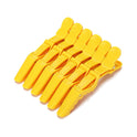AKOAK 6 PCS Professional Anti slip Crocodile Clip - Large Styling Hair Clip for Women's Thick Hair, Dyeing or Hair Care Partition Positioning Clip,...
