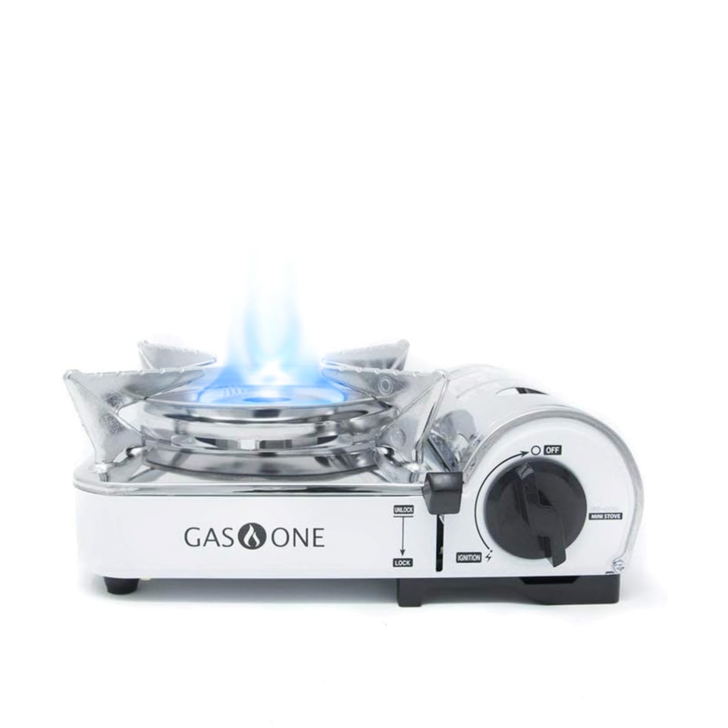 Portable Camping Gas Stove with Adjustable Flame – Emergency Outdoor Cooking Stove