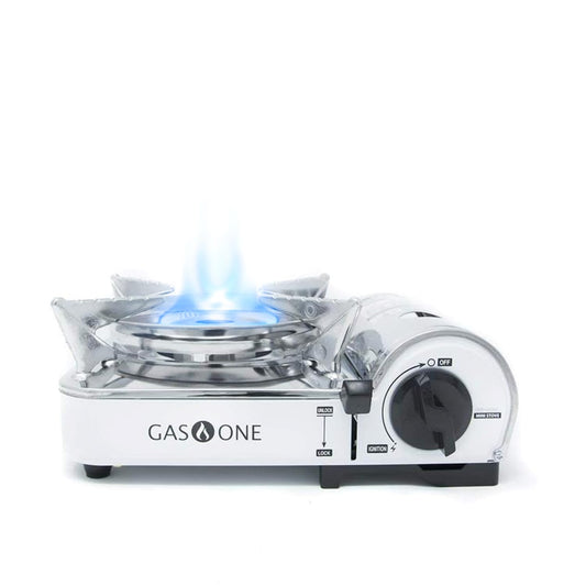 Portable Camping Gas Stove with Adjustable Flame – Emergency Outdoor Cooking Stove