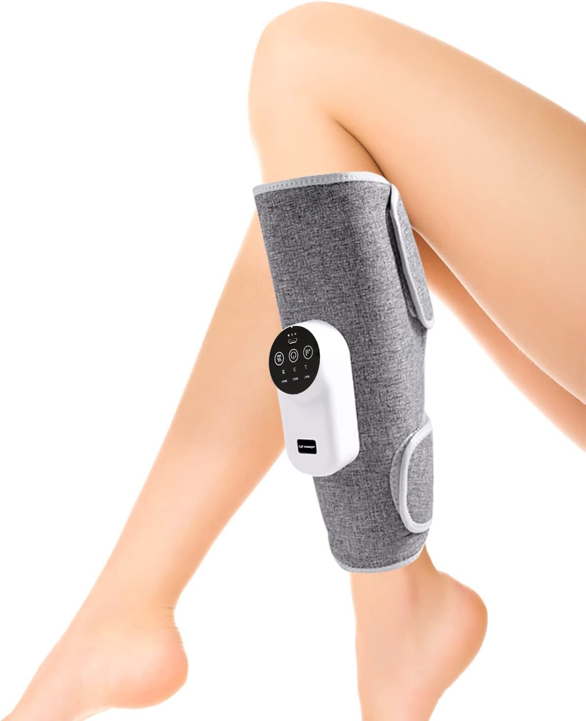 Leg & Calf Air Compression Massager with Heat – Cordless Electric Massager for Circulation & Pain Relief (1PCS)