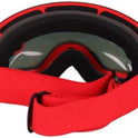 Feilx Ski Goggles, Snow Snowboard Goggles, Ski Glasses with Double-Layer Lens & Two Way Ventilation for Men Women (Color : Red, Size : 18 * 9.5cm)