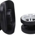 Fydun 1 Pair A65, Wheels Mute Swivel Suitcase Luggage Samsonite Replacement Wheels Replacement for Caster Repair Parts