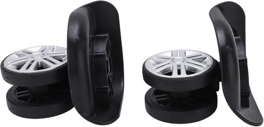 Fydun 1 Pair A65, Wheels Mute Swivel Suitcase Luggage Samsonite Replacement Wheels Replacement for Caster Repair Parts