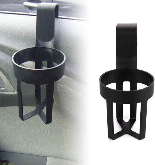 SUPVOX 3pcs Car Drink Holder Hanging Cup Stand for Vehicle Truck Convenient Beverage Storage for Door Black Color