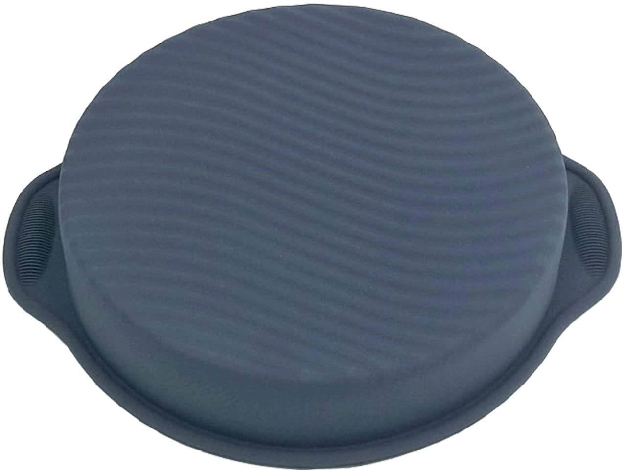 Nonstick Silicone Round Cake Pan 2 Pack, 9-Inch Food Grade Silicone Baking Pans, Oven-Microwave-Dishwasher Safe Silicone Bakeware Cake Molds