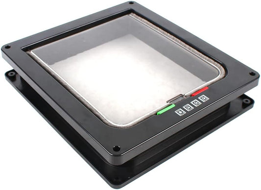 Cat Flap, Inner Door, Pet Door, Dog Flap for Cats and Small Dogs, Dog Door, Cat Door, Pet Flap, Free Access in Both Directions (28.5 x 24.5 x 6 cm Flap)