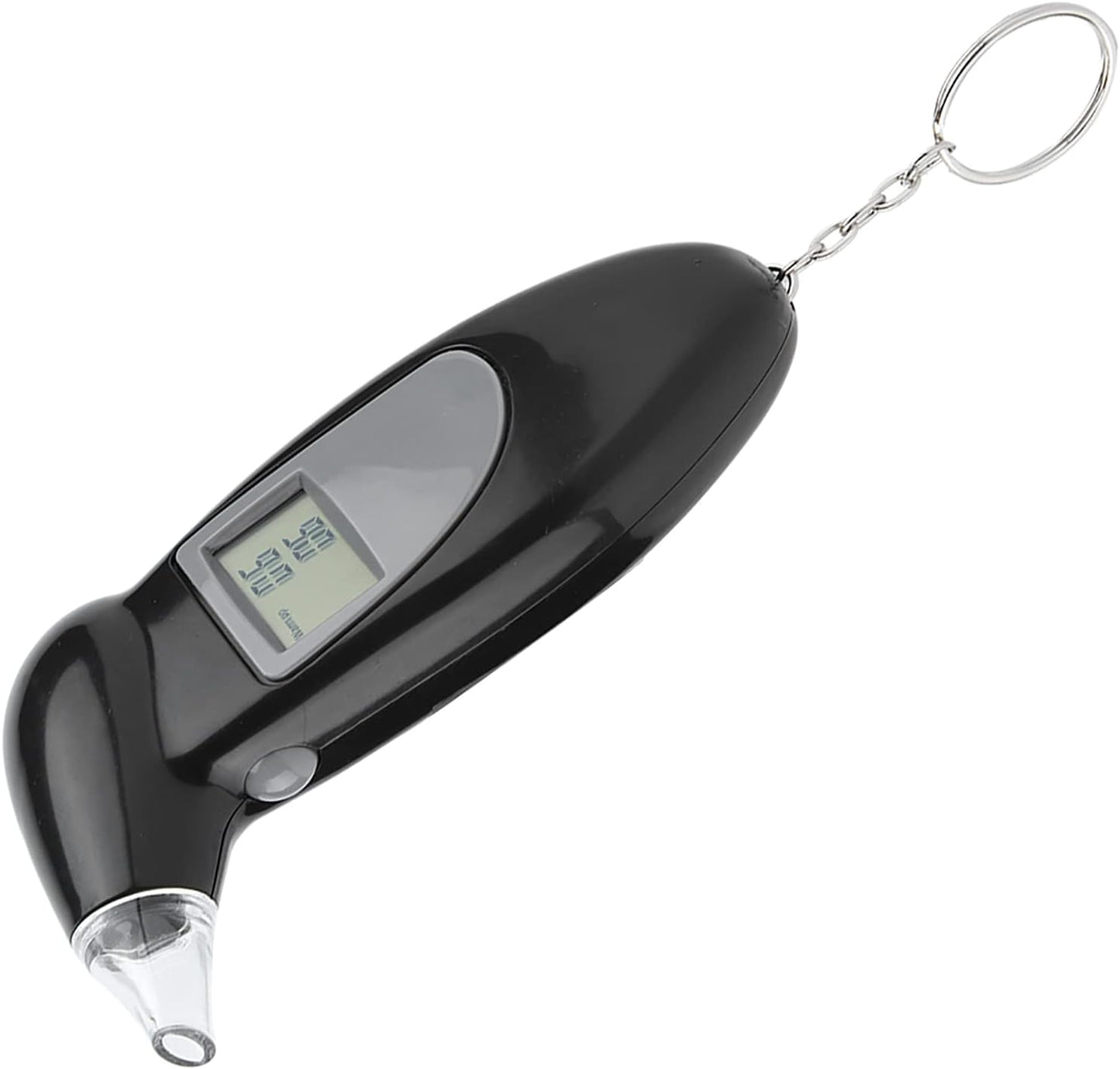 CHICIRIS Portable Digital Alcohol Breath Tester Keychain, LCD Screen Breath Analyzer, Small Size for Lightweight Travel, Audible Alert with Optional...