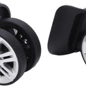Fydun 1 Pair A65, Wheels Mute Swivel Suitcase Luggage Samsonite Replacement Wheels Replacement for Caster Repair Parts