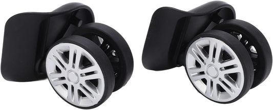 Fydun 1 Pair A65, Wheels Mute Swivel Suitcase Luggage Samsonite Replacement Wheels Replacement for Caster Repair Parts
