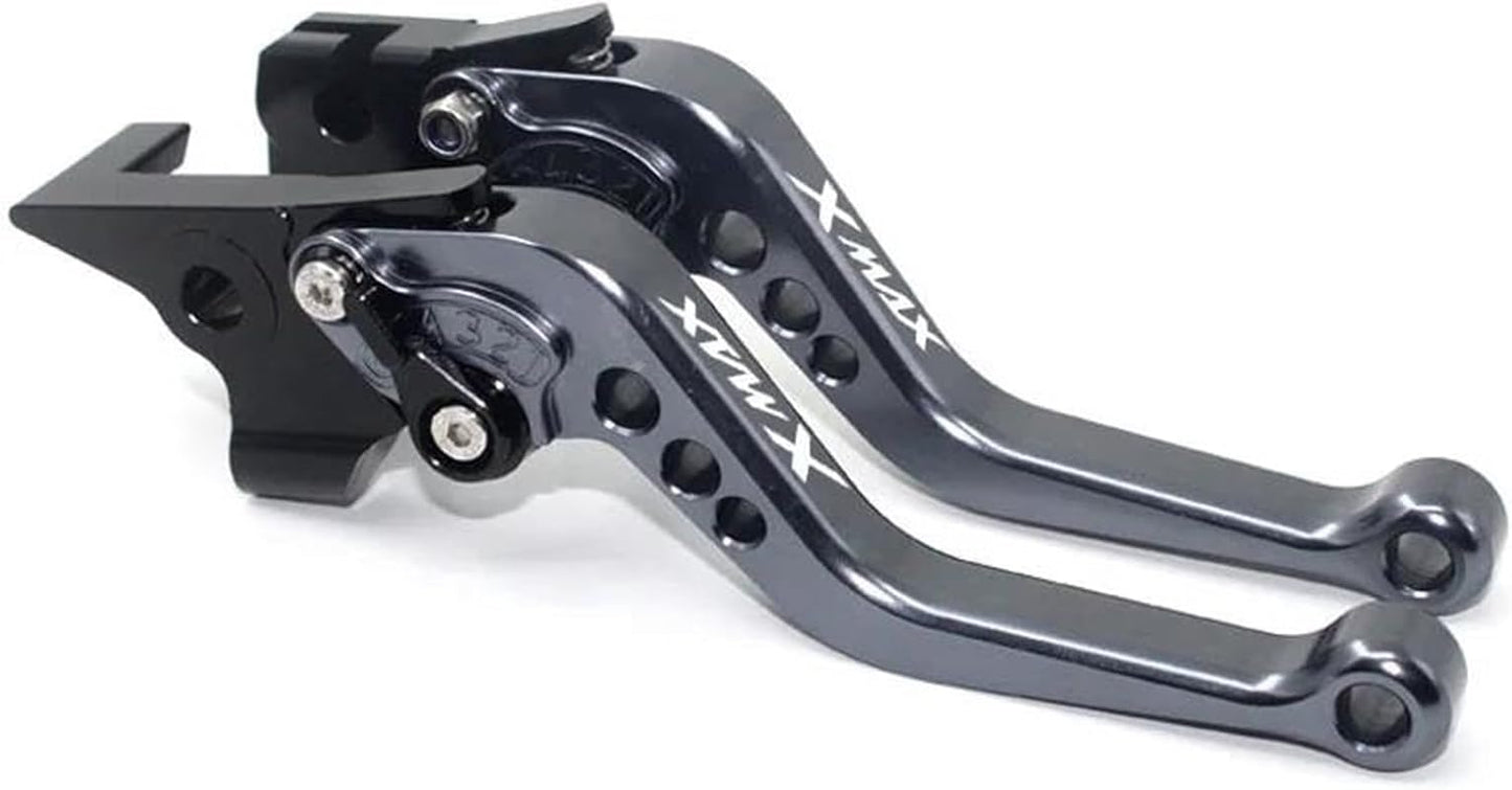 FVXAWZVE Clutch Brake Pivot Handle Lever for Yamaha Xmax 250 XMAX300 XMAX400 Xmax X-MAX 250 300 400 Motorcycle Adjustable Aluminum Brake Clutch Lever Brake...
