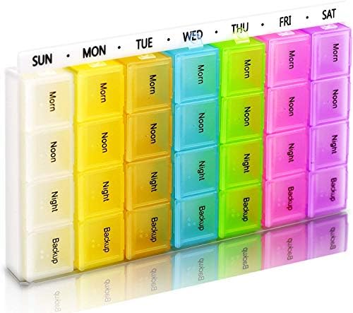 28 Days Pill Box – Monthly Medication Organizer for Accurate Daily & Weekly Doses