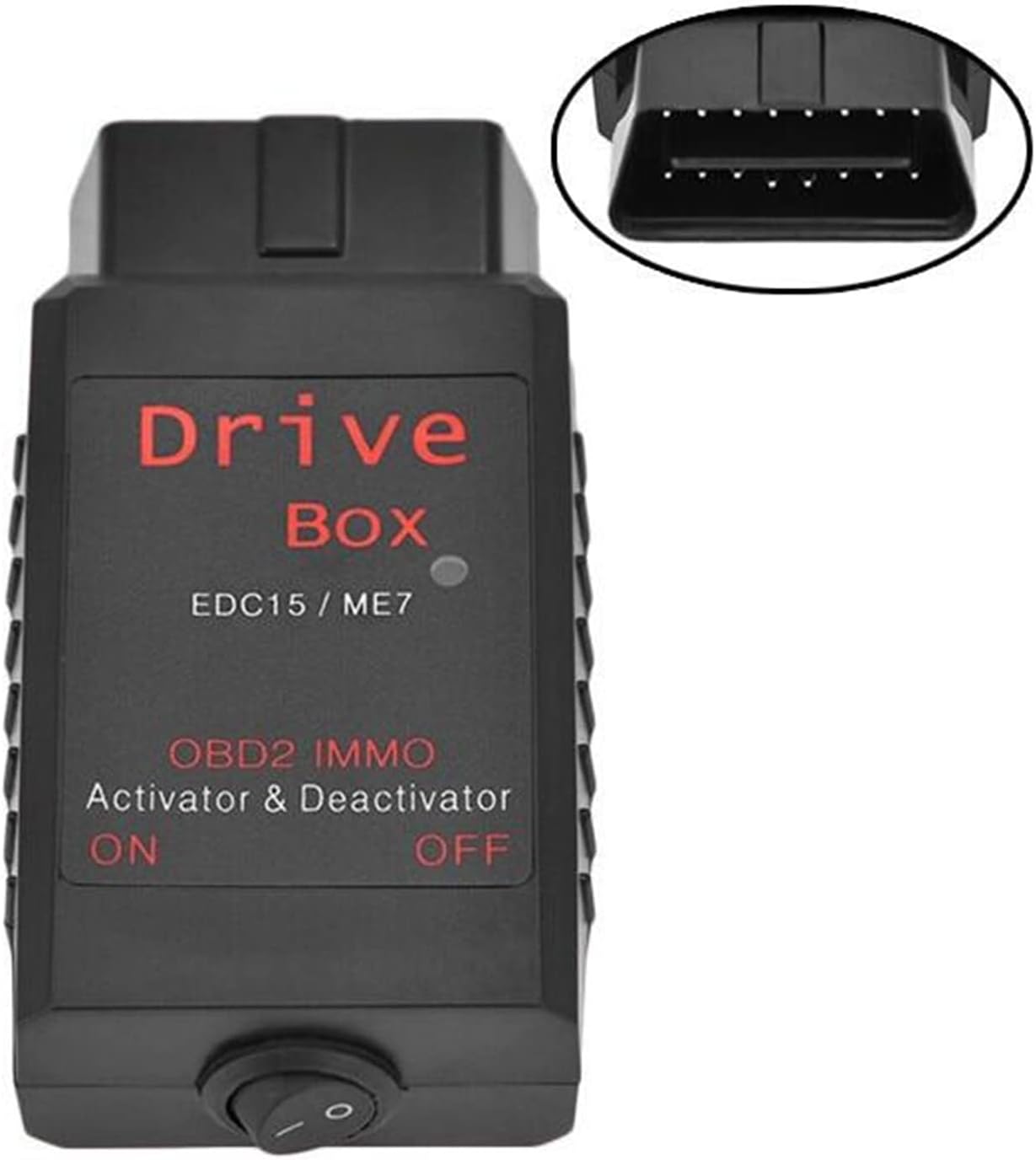 Fuhoghto Drive Box EDC15/ME7 OBD2 IMMO Deactivator Activat OBD2 Drive Box IMMO Deactivator Activator