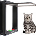 Cat Flap, Inner Door, Pet Door, Dog Flap for Cats and Small Dogs, Dog Door, Cat Door, Pet Flap, Free Access in Both Directions (28.5 x 24.5 x 6 cm Flap)