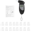 CHICIRIS Portable Digital Alcohol Breath Tester Keychain, LCD Screen Breath Analyzer, Small Size for Lightweight Travel, Audible Alert with Optional...