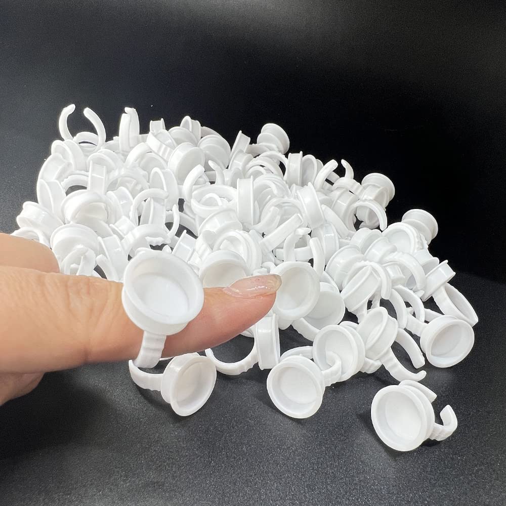 Eyelash Glue Fan Cup Rings Holder – Tattoo Pigment & Lash Extension Supply Accessory