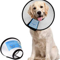 Supet Dog Cone Collar Adjustable After Surgery, Comfortable Pet Recovery Collar & Cone for Large Medium Small Dogs, Elizabethan Dog Neck Collar Plastic...