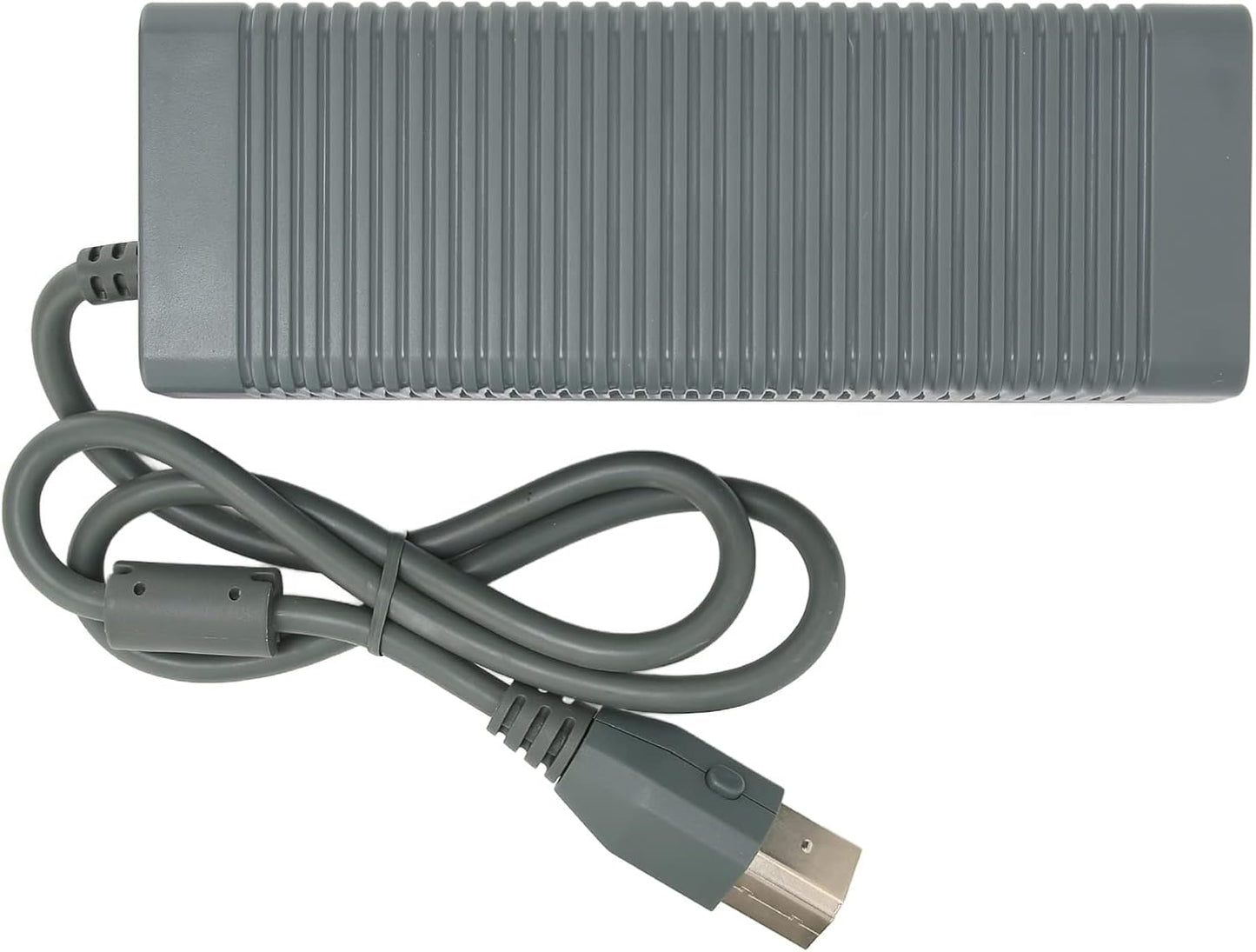 Dioche Game Console Power Adapter Game Console Power Adapter Abs Gray For 360 Power Adapter Game Console Power Supply Charger With Power Cord