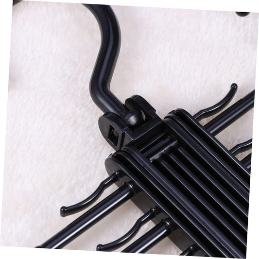 PRETYZOOM 2pcs Belt and Scarf Hanger Organizer Storage Rack for Ties Belts and Scarves Space-Saving Closet Sturdy and Design for