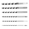 6Pcs Auger Drill Bit, 230mm Long Hex Shank Solid Ship Auger Bit Set for Home Processing Plant Use
