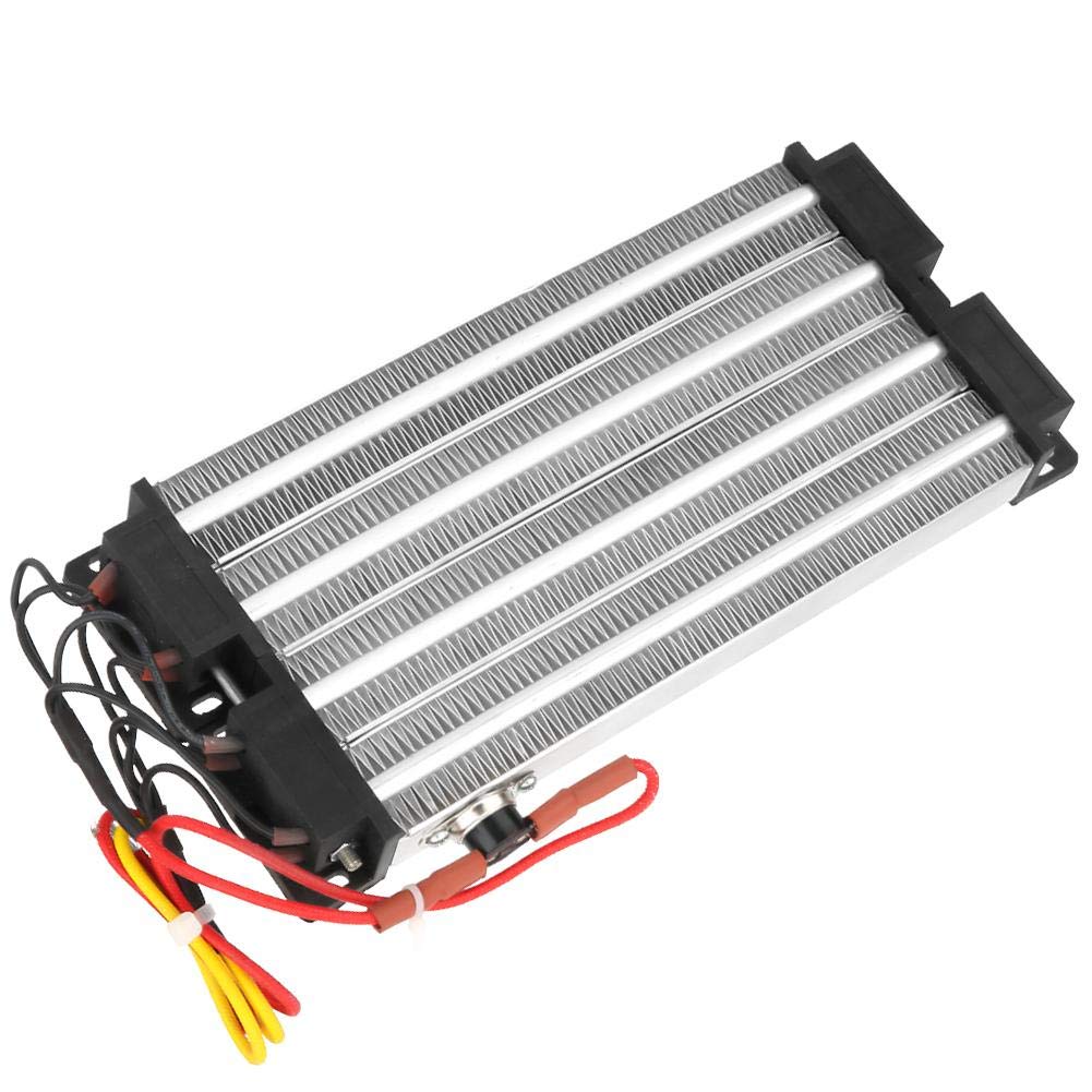 AC 220V Ripple Element PTC Air Heater – 9.1x4x1 Inch Electric Heater for Air Conditioner, Solid & Gas Heating