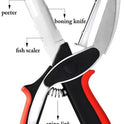 Vegetable Scissors and Food Cutter - Kitchen Shears With Cutting Board, Quick Slicer, Chopper for Meat and Vegetables