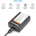 NP-BX1 Newmowa Battery (2-Pack) and Dual USB Charger Set for NP-BX1, NP-BX1/M8 and DSC-RX100, DSC-RX100 II, DSC-RX100M II, DSC-RX100 III, DSC-RX100 V,...