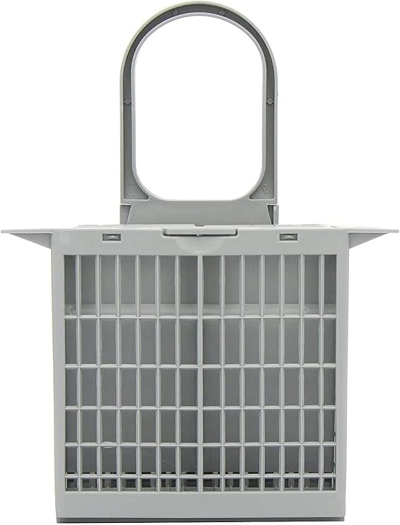 Utiz Cutlery Basket C00257140 With Handle And Lid For Indesit Dishwasher & Whirlpool UNIVERSAL DELUXE Dishwasher
