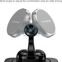 FLOVEME Magnetic Car Mobile Phone Holder with Adhesive Base, 360° Rotation Compatible with iPhone 14 13 12 Pro Samsung Huawei Xiaomi