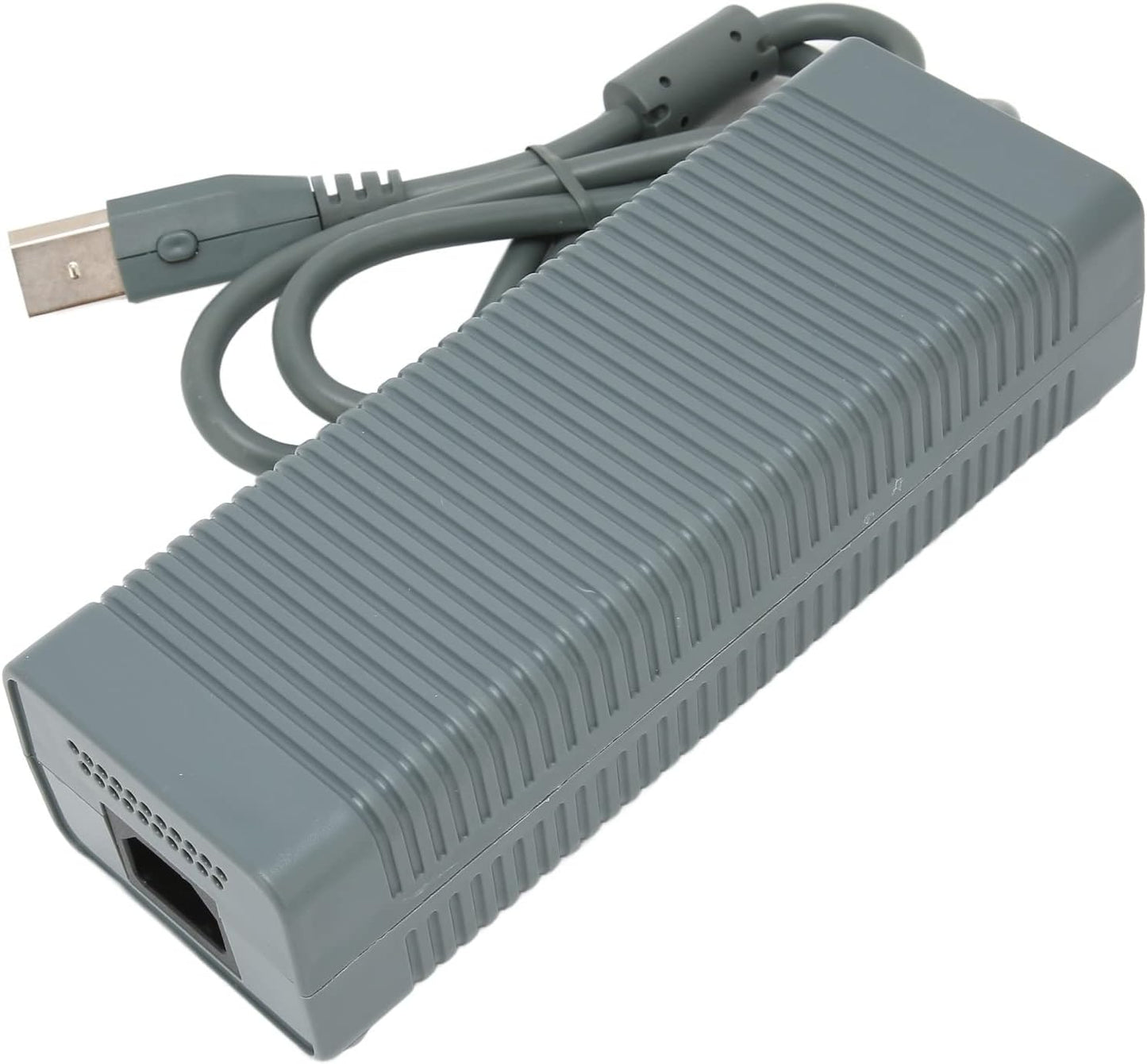 Dioche Game Console Power Adapter Game Console Power Adapter Abs Gray For 360 Power Adapter Game Console Power Supply Charger With Power Cord