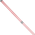 Collapsible Alignment Sticks,Fiberglass Golf Alignment Sticks, Golf Alignment Rods - Improve Swing Precision, 2 Section Foldable Design(Orange)
