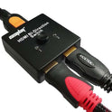 Easyday 2 Ports HDMI 2.0 Bi-Direction Switch 2x1 HDMI Switcher or 1x2 HDMI Splitter Support Ultra HD 4K 3D HDCP