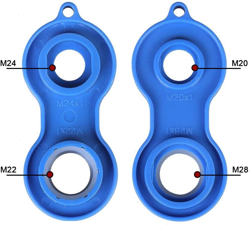 Gebildet 18pcs Jet Regulator M24 Faucet Strainer Insert, for Faucets Material Brass of Chrome Plated with ABS Plastic Filter + 1 Piece Aeration Wrench