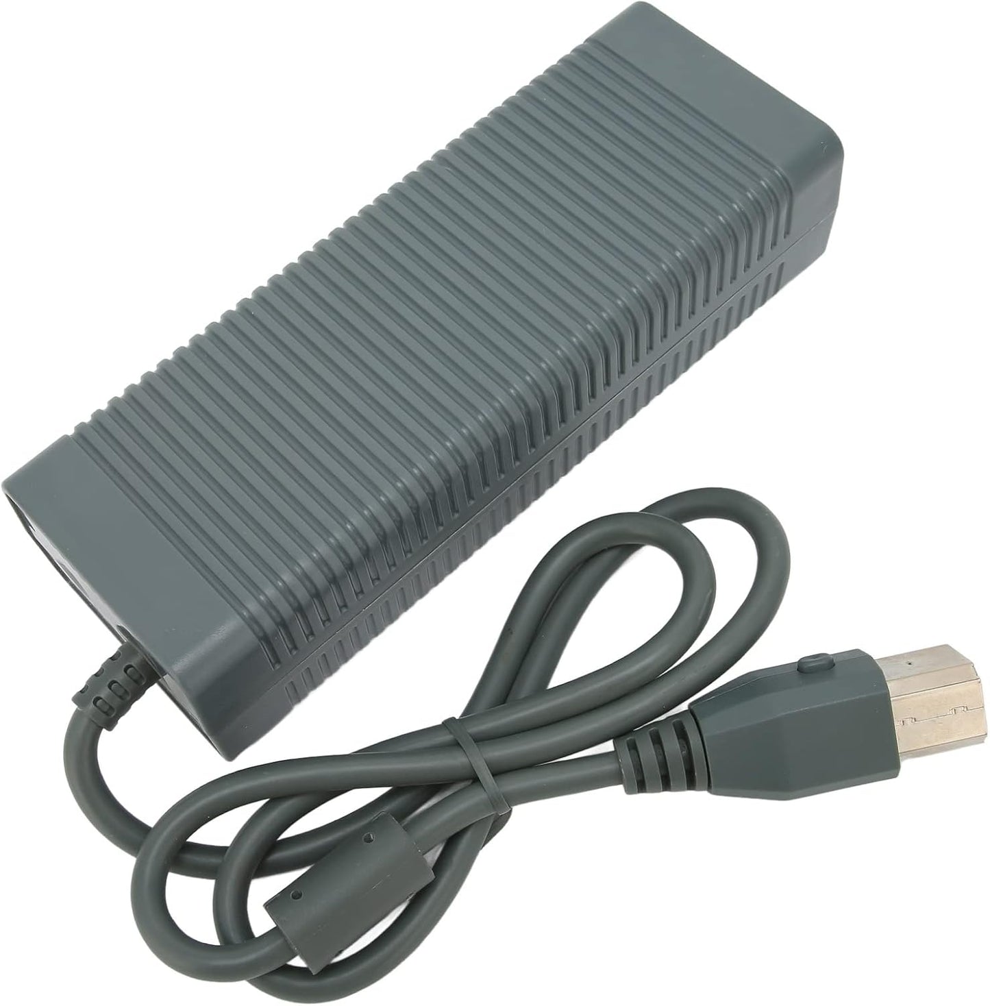 Dioche Game Console Power Adapter Game Console Power Adapter Abs Gray For 360 Power Adapter Game Console Power Supply Charger With Power Cord
