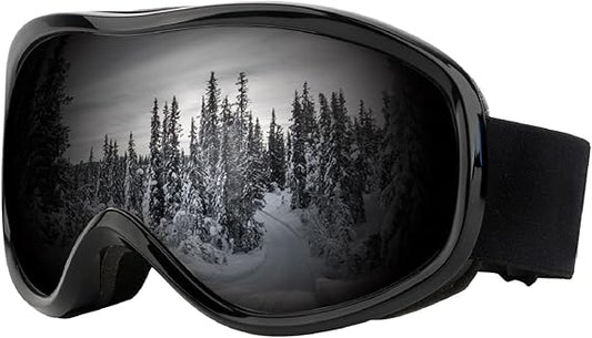 Ski Snowboard Goggles Anti-Fog Anti-UV Winter Snow Sports Skating Snowmobile Glasses for Men Women