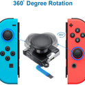 MMOBIEL 3D Joystick Analog Compatible with Nintendo Switch / Switch OLED Model Joy-Con Controller - Thumb Stick Replacement - Incl. Tri-Wing, Cross...