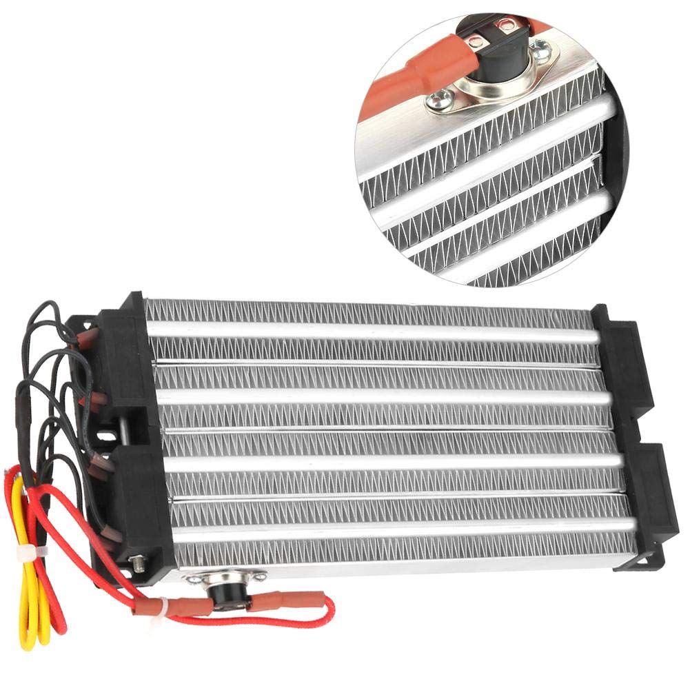 AC 220V Ripple Element PTC Air Heater – 9.1x4x1 Inch Electric Heater for Air Conditioner, Solid & Gas Heating