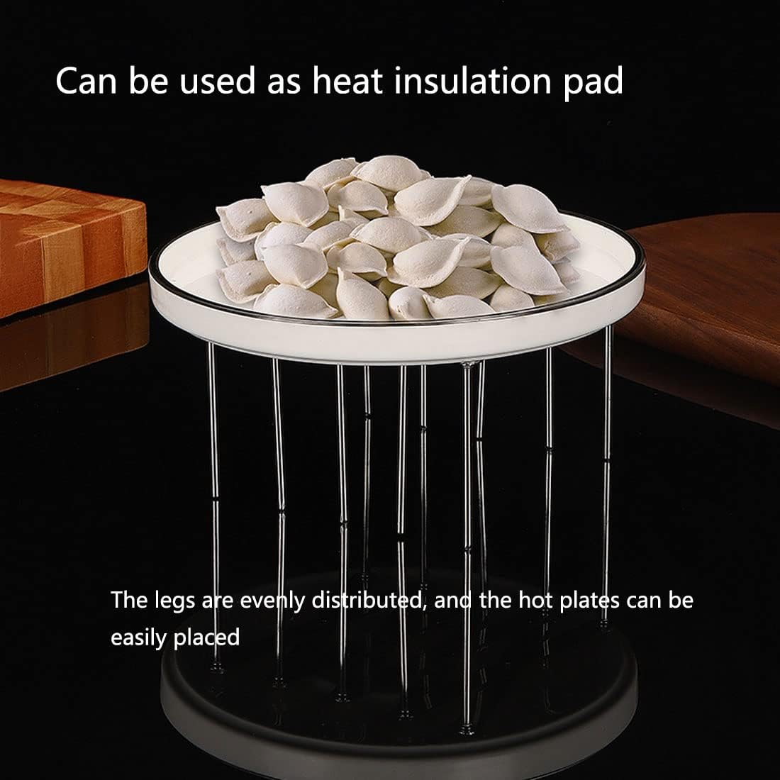 Pot Lid Holder, Kitchen, Lid Holder, Drawer, Stainless Steel, Adjustable Pan Organizer, Multifunctional Pot Lid, Organizer for Jars, Lid, Perforated Plate,...