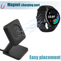 Charger Stand Compatible with Amazfit GTR 2, GTR 2e, GTS 2 Mini, GTS 2e, Pop Pro, Zepp E, Zepp Z,T-REX Pro,USB Charger Cable Fit for Amazfit GTR 2 Smartwatch