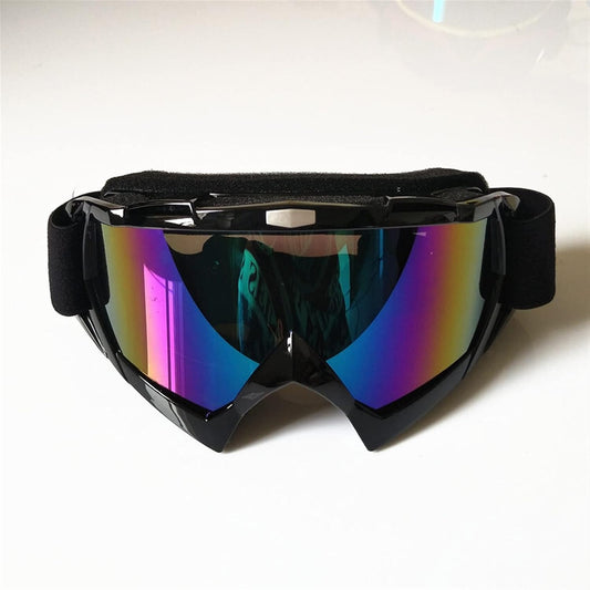 Motocross Goggles，Dirt Bike Goggles Motocross Motorcycle Unisex Goggles ATV Off Road Dirt Bike Dust Proof Racing Glasses Anti Wind Eyewear Protective Gears