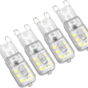 Generic 8 Pieces G9 LED Bulb LED Bulbs 3000K, Corn Lamp LED Corn Light for Wall Sconces, Vanity Mirror Light, Pendant Lamp, 3W