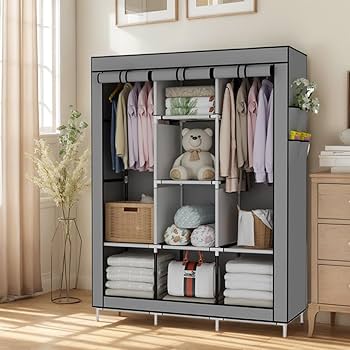 Portable Closet Organizers for Clothing & Wardrobe Storage